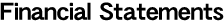 Financial Statements